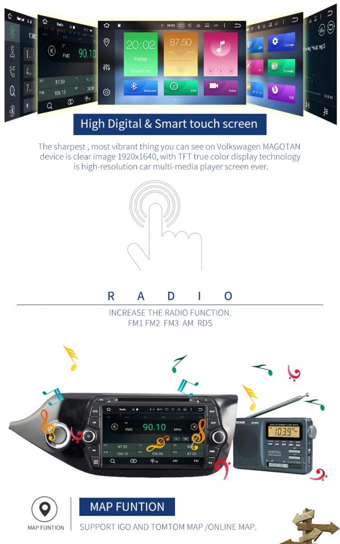 ISDB/DVB-T Android Car Radio Dvd Player With WIFI SWC BT MP3 MP4 Radio Tuner
