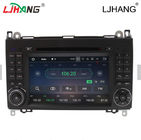 1024*600 Map Solution Mercedes Benz DVD Player 240 Dpi With Media Card