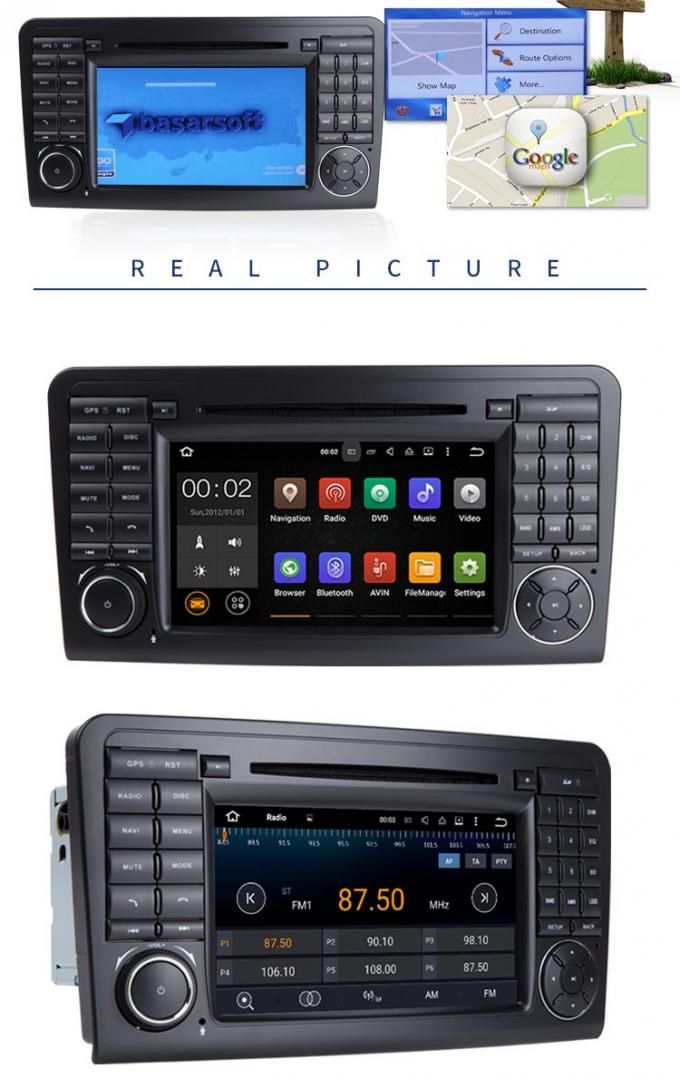 Car Audio Mercedes Vito Dvd Player , Bluetooth Mercedes In Car Dvd Players