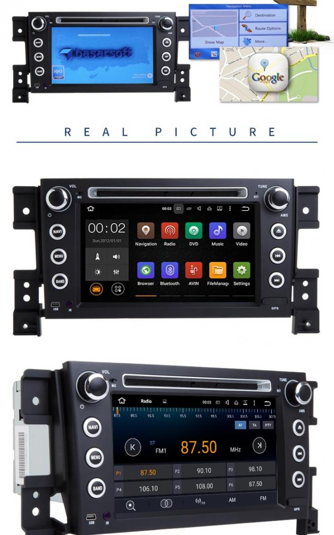 7 Inch Android 7.1 SUZUKI Car DVD Player Car Radio Player With Rear Camera DVR OBD