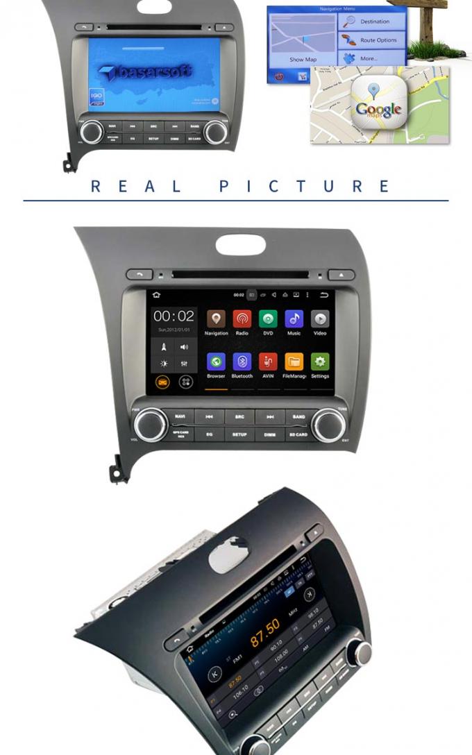 7.1 KIA FORTE Android Car DVD Player Equipped Auto Radio GPS Multimedia