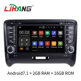 China Android 7.1 Car Radio Audi Car DVD Player With Wifi BT Gps AUX Video factory