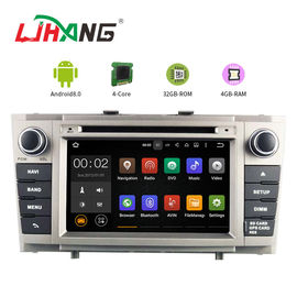 China Avensis GPS Navigation Toyota Verso Dvd Player , Canbus SWC USB Toyota Dvd Player factory