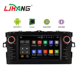 China Canbus Radio Portable Dvd Player For Car , Auris Toyota Dvd Entertainment System factory